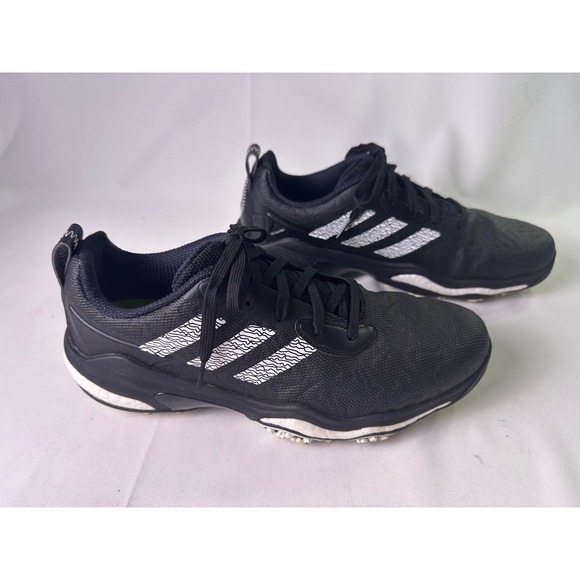 adidas Codechaos 25 Golf Shoes Men's Size 11.5 Spikeless Waterproof IF3270 Black - Picture 2 of 16